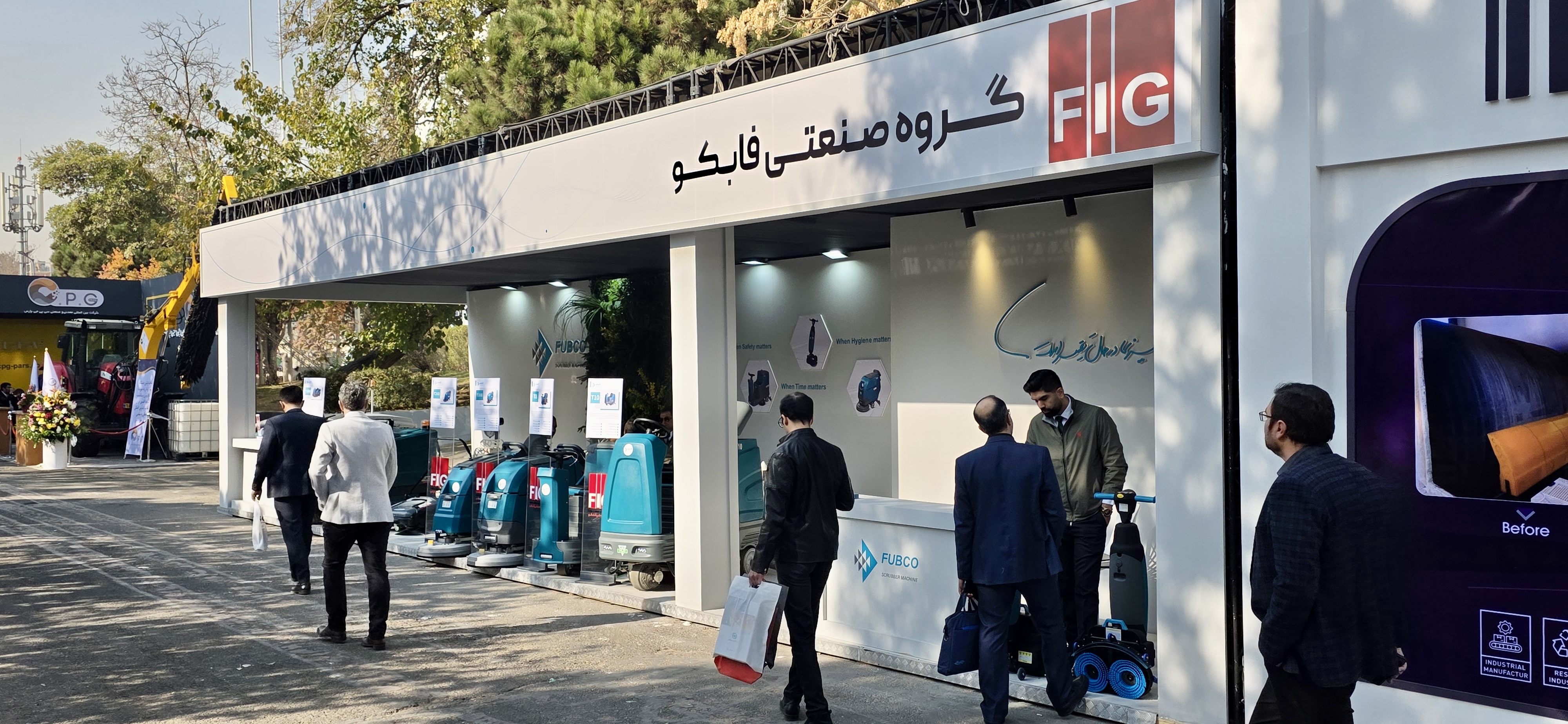 غرفه فابکو – معرفی اسکرابرهای صنعتی در ایرانمتافو ۱۴۰۴